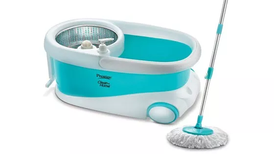 Prestige Clean Home PSB 10 Plastic Magic Mop (Blue)